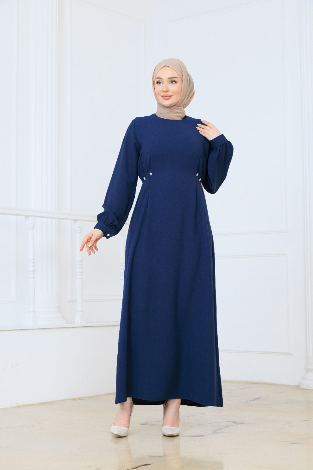 Diamond Pleats dress