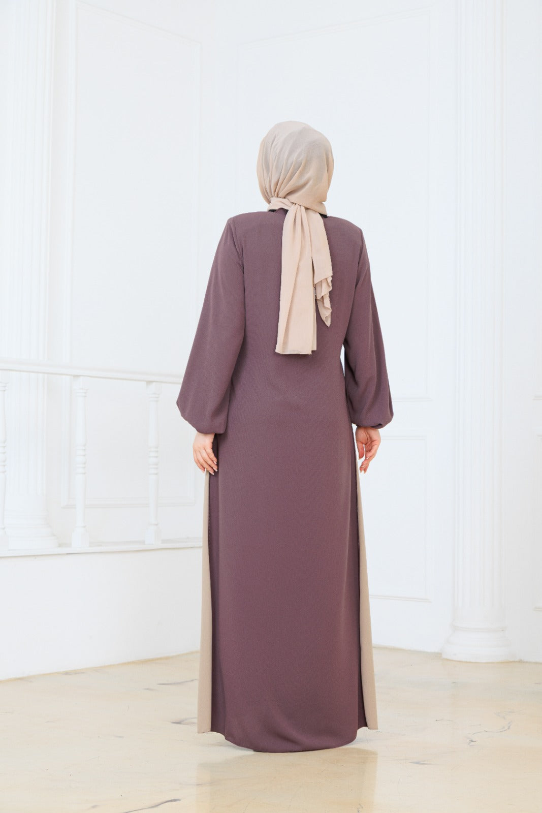 Side Zip Abaya