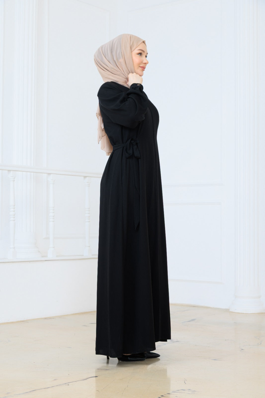 Side Tie Abaya