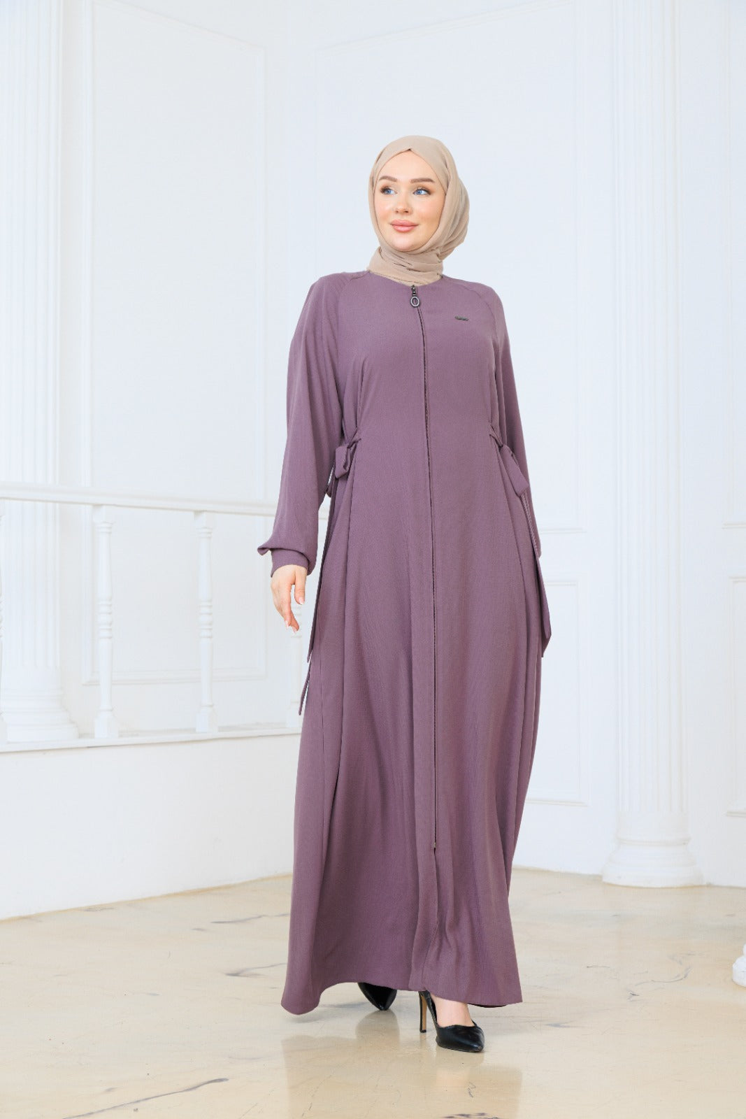 Side Tie Abaya
