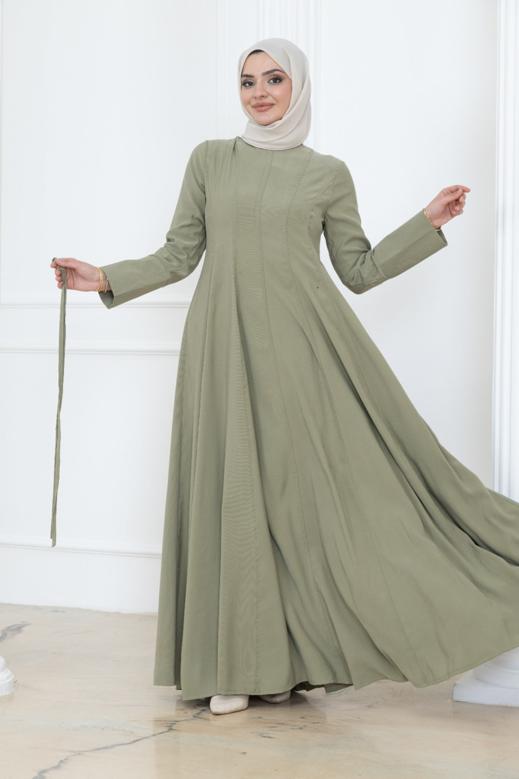 Princess Pleat Dress