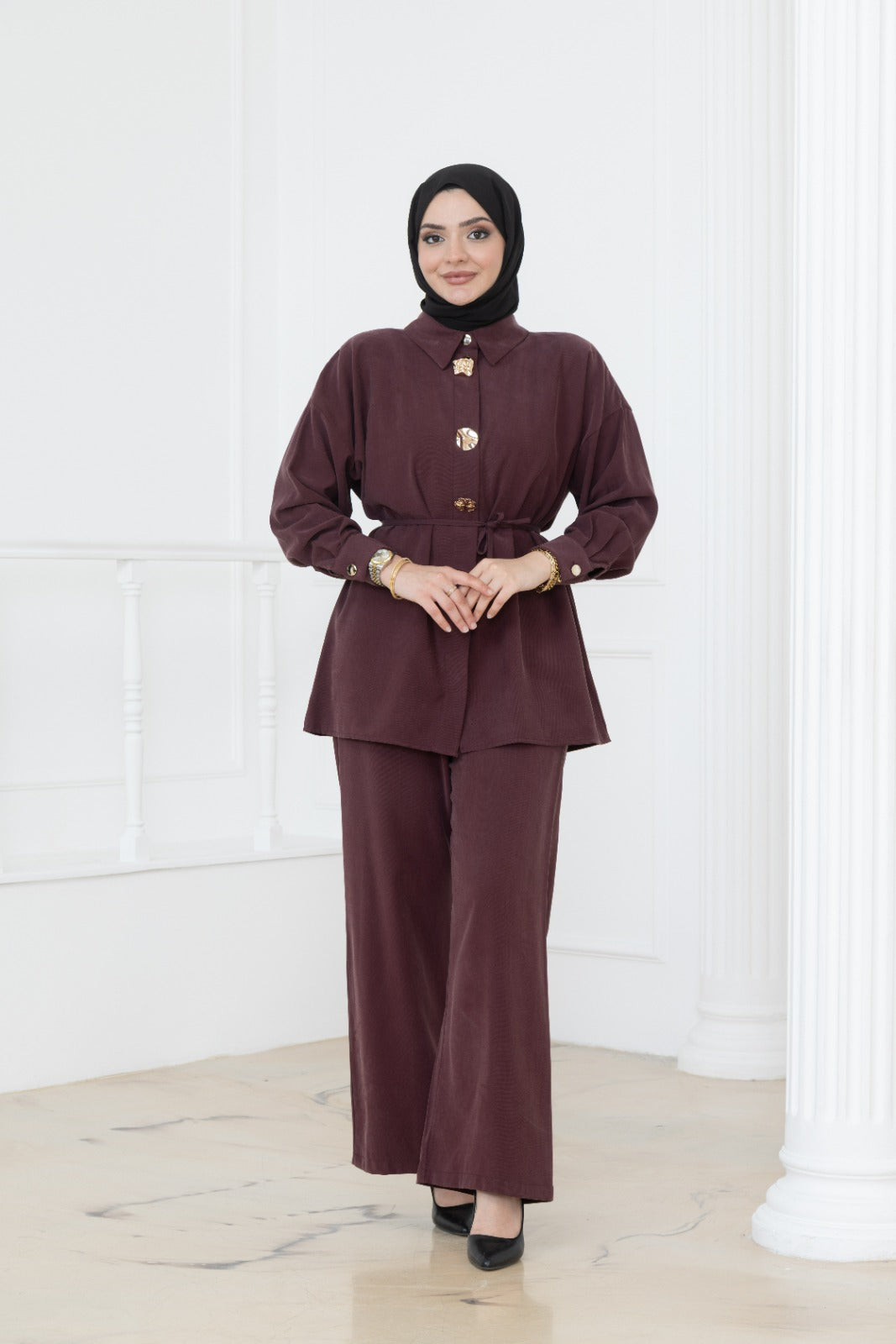 Gold Shell Co Ord