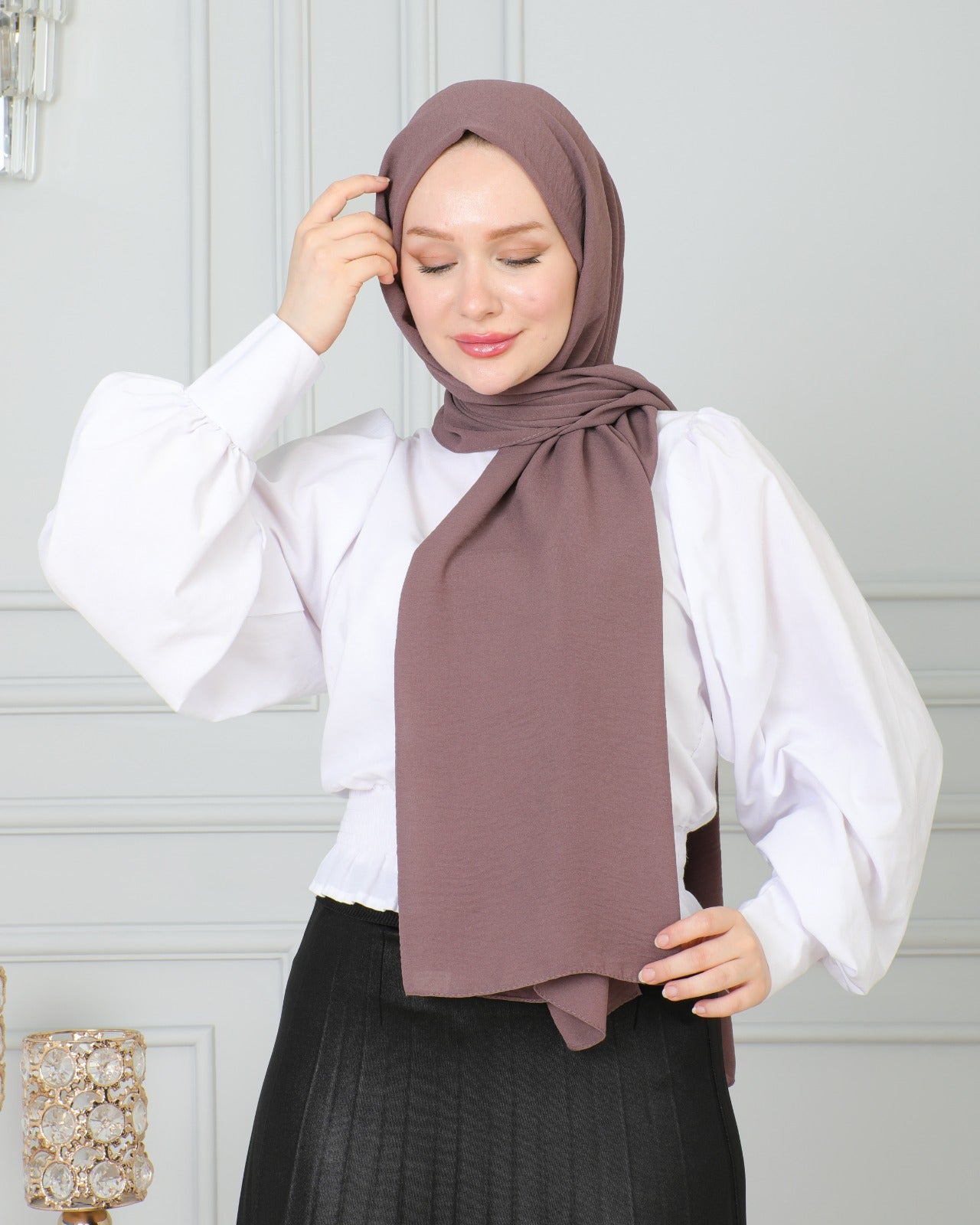 Crinkle Chiffon Hijab