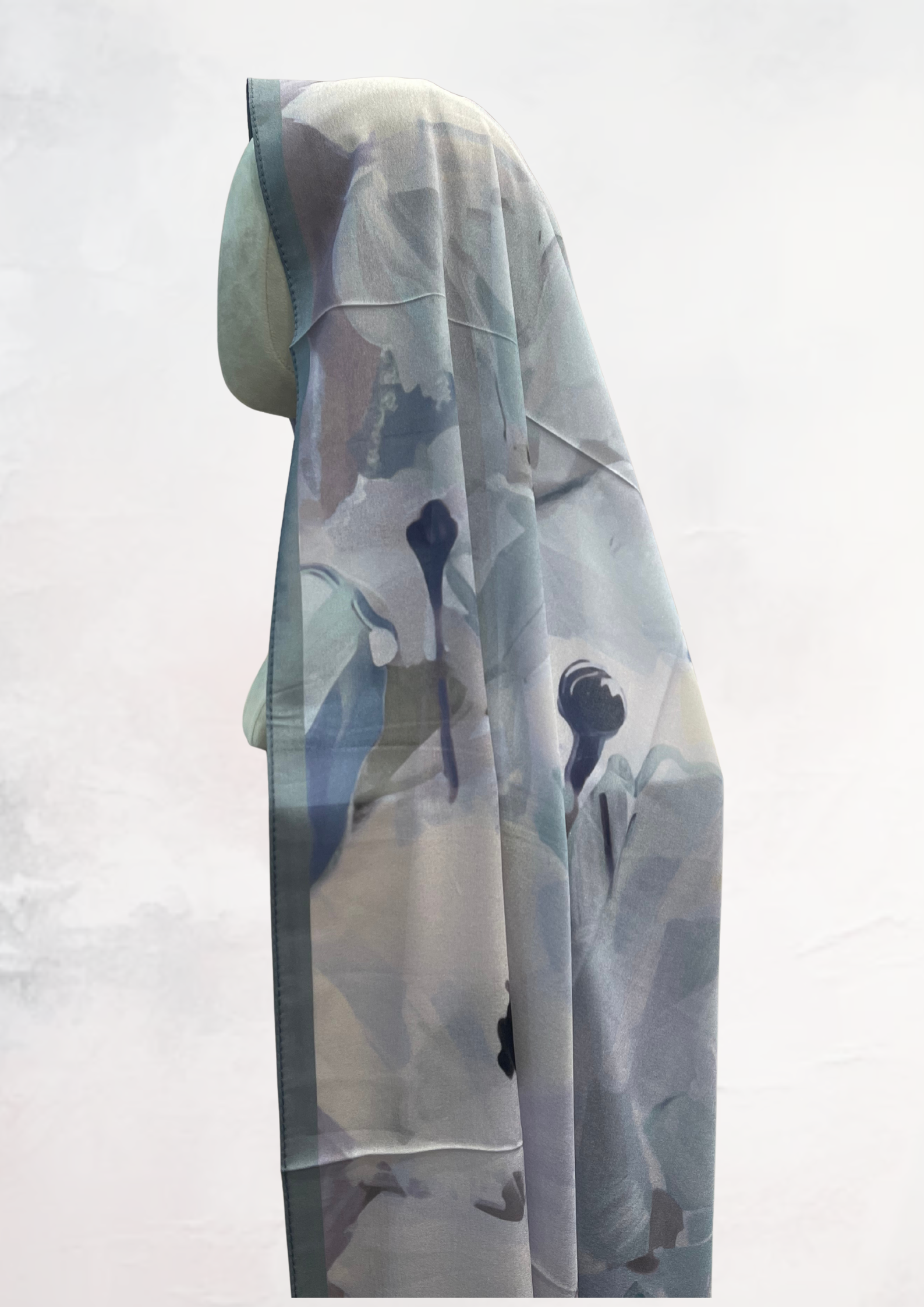 Abstract Floral Hijab