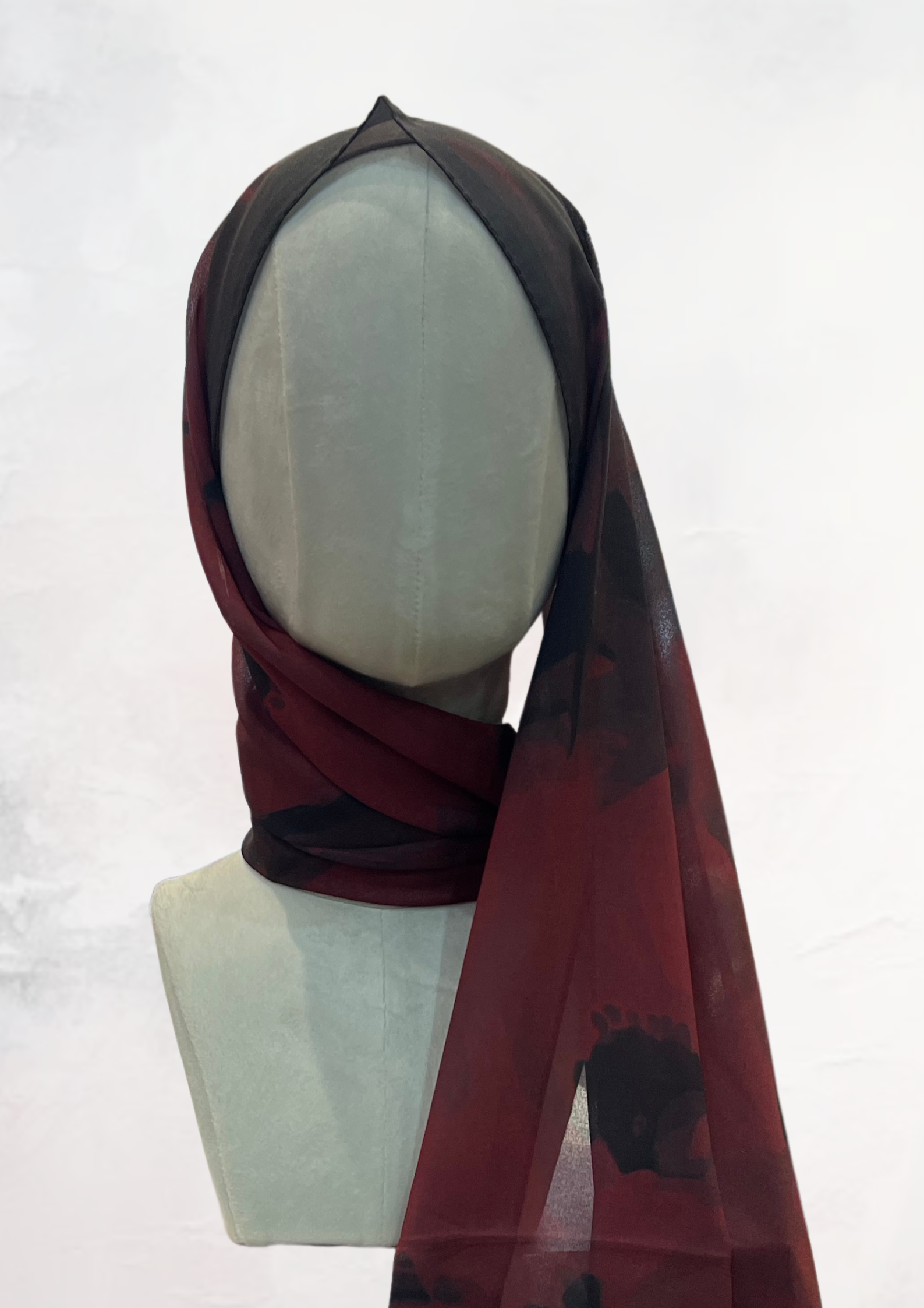 Abstract Floral Hijab