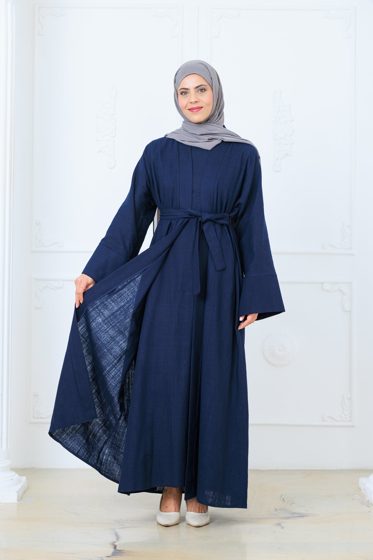 2 Piece cotton Abaya