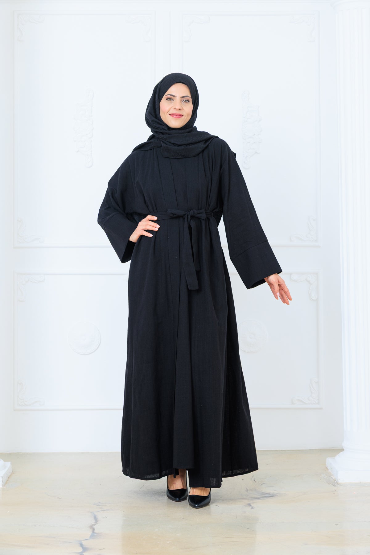 2 Piece cotton Abaya