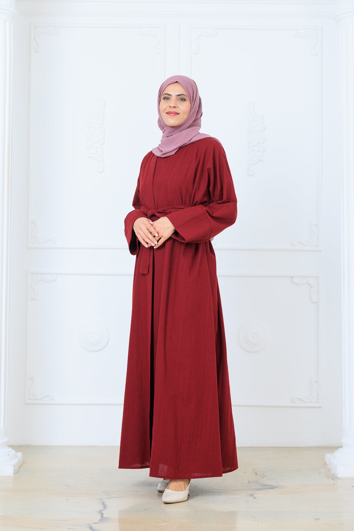 2 Piece cotton Abaya