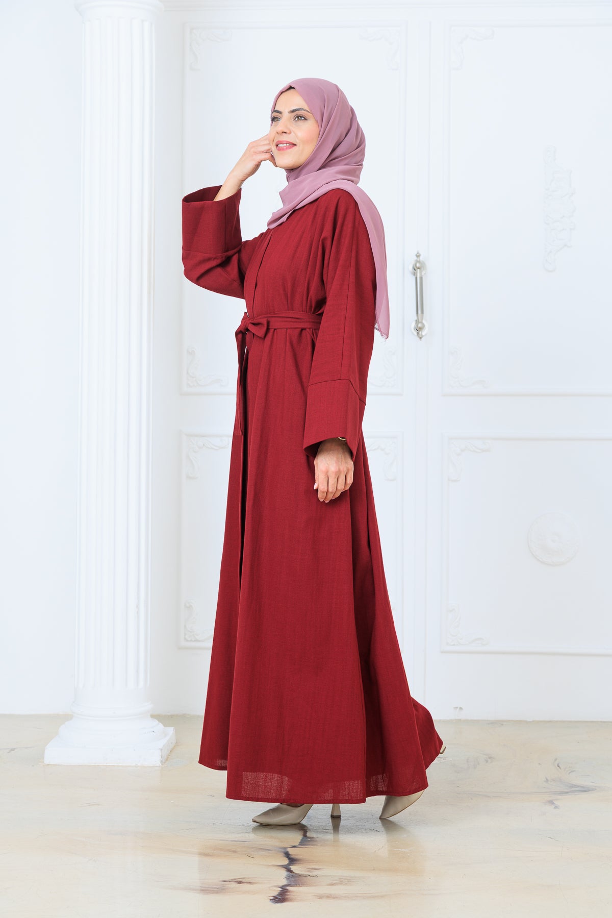 2 Piece cotton Abaya