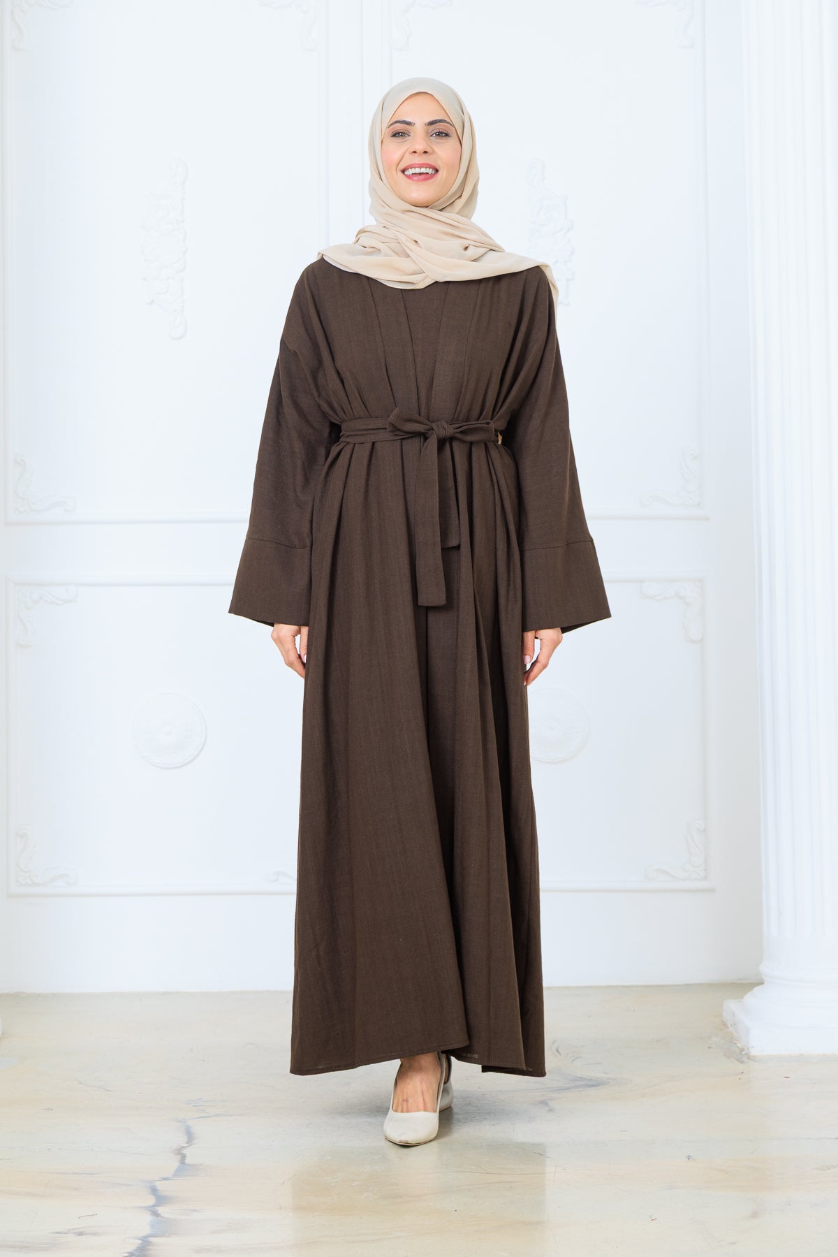 2 Piece cotton Abaya
