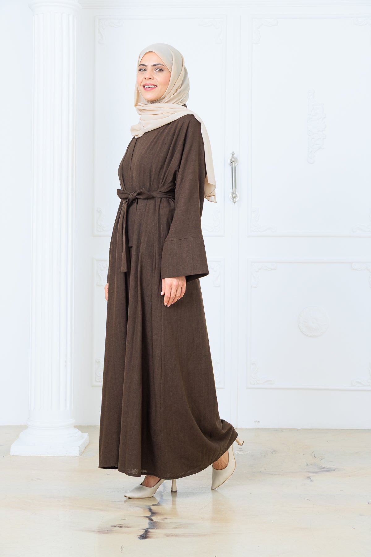 2 Piece cotton Abaya