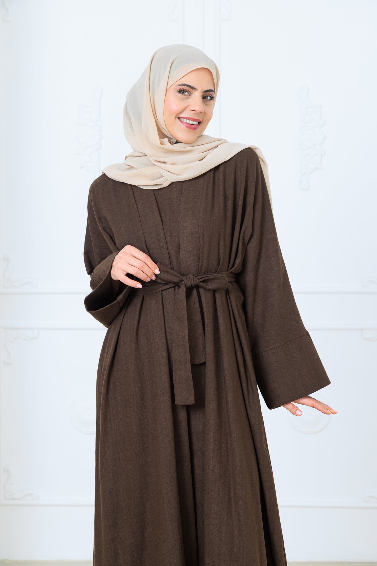 2 Piece cotton Abaya