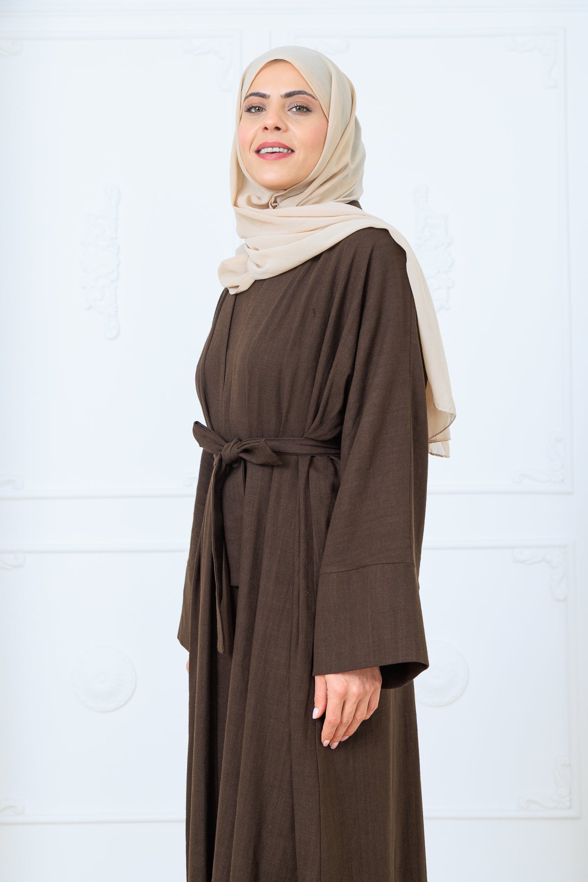 2 Piece cotton Abaya