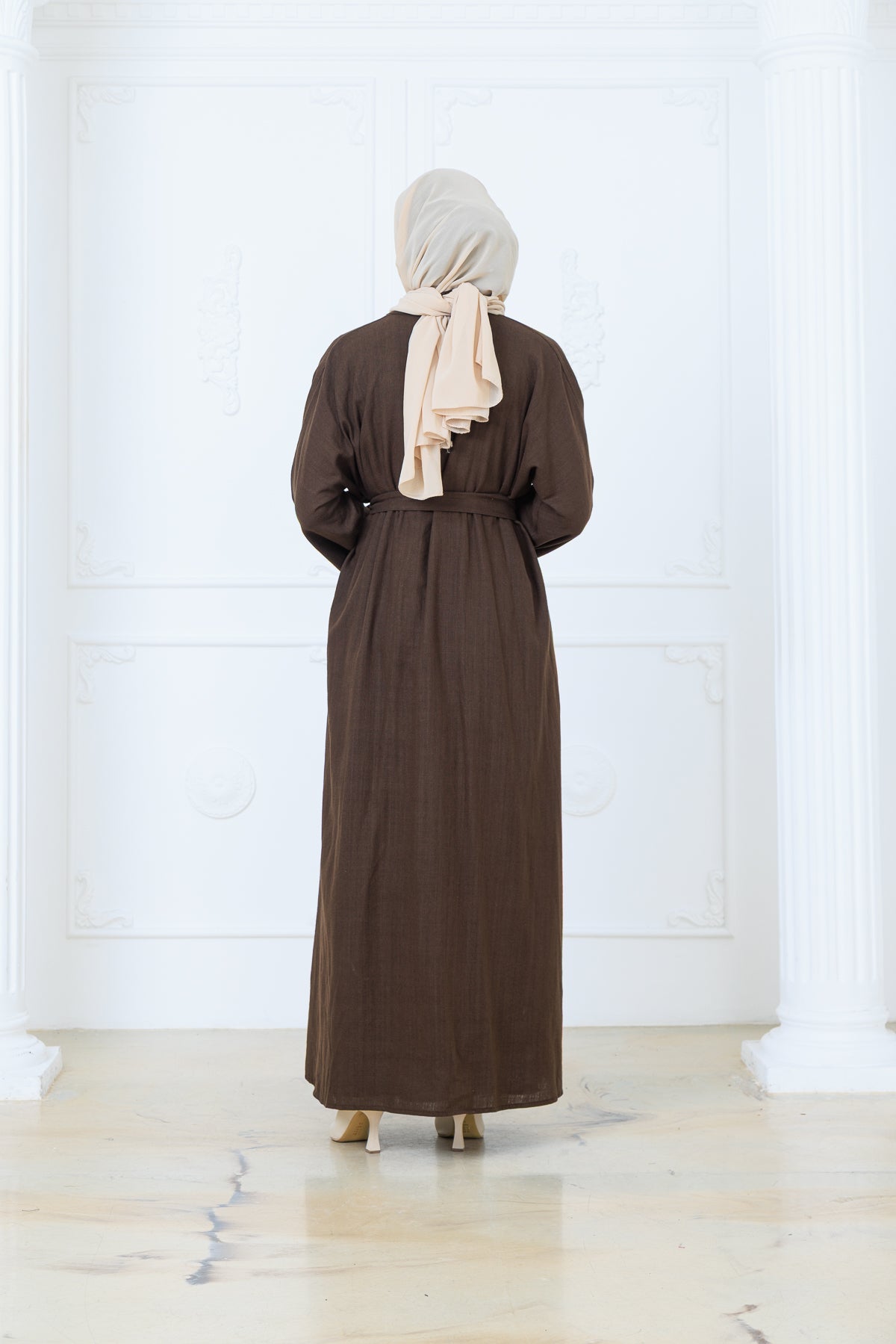 2 Piece cotton Abaya