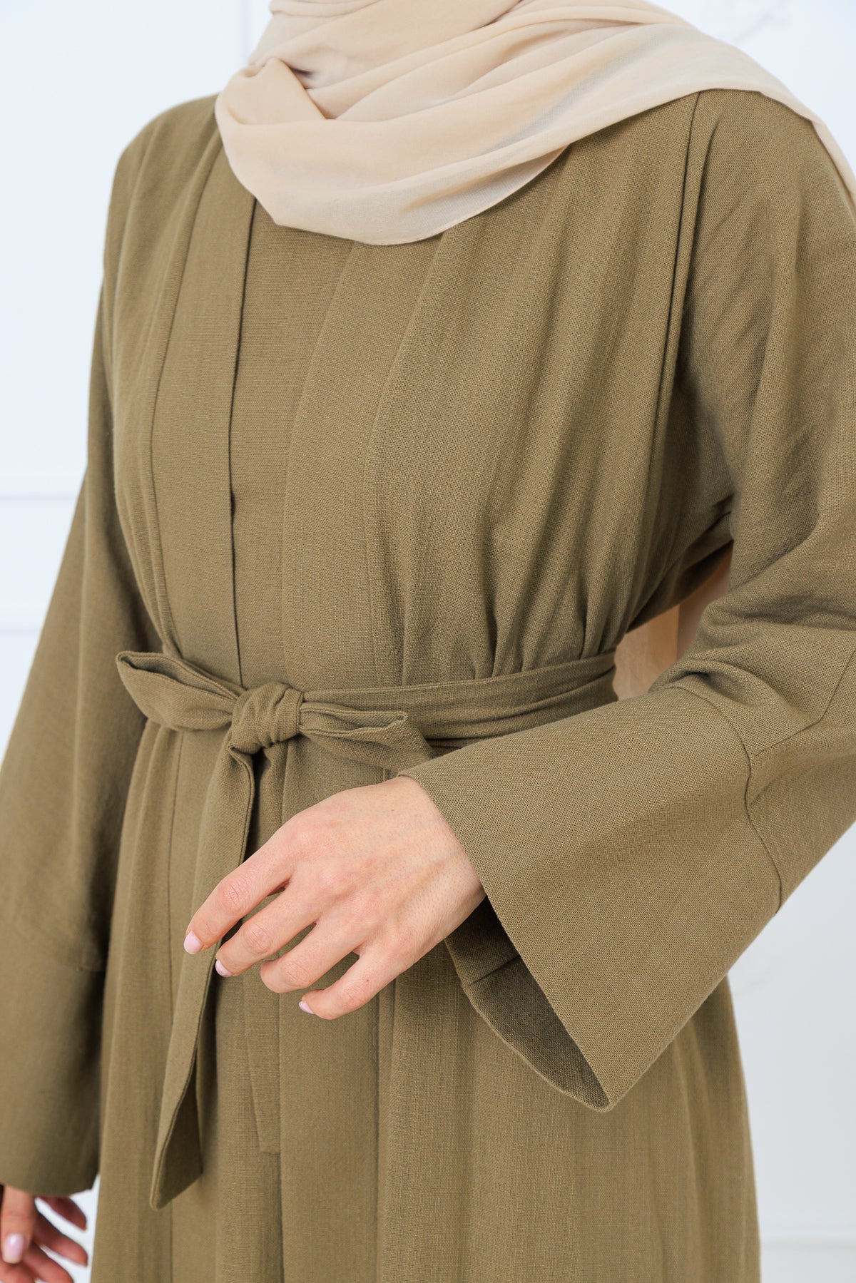 2 Piece cotton Abaya