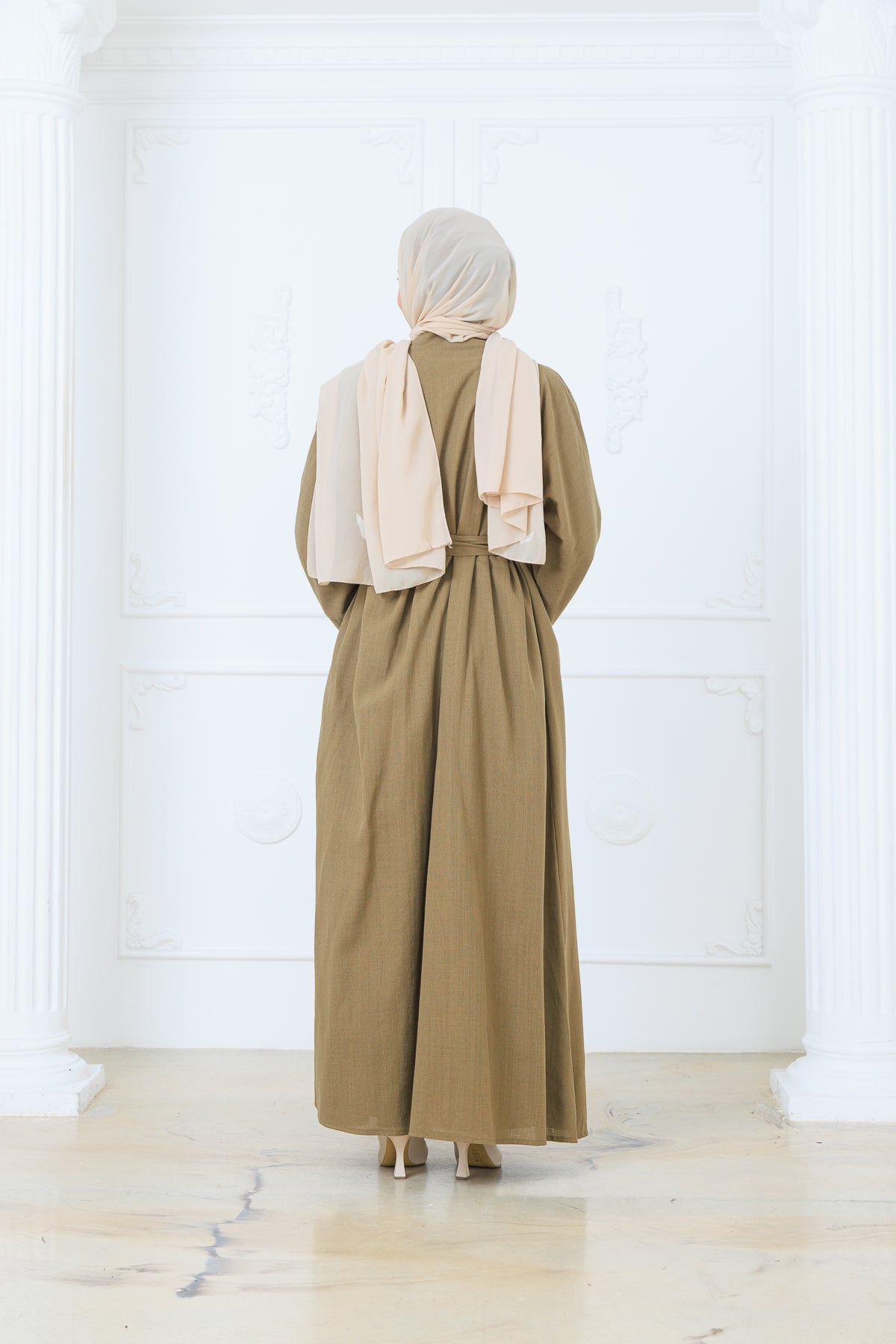 2 Piece cotton Abaya
