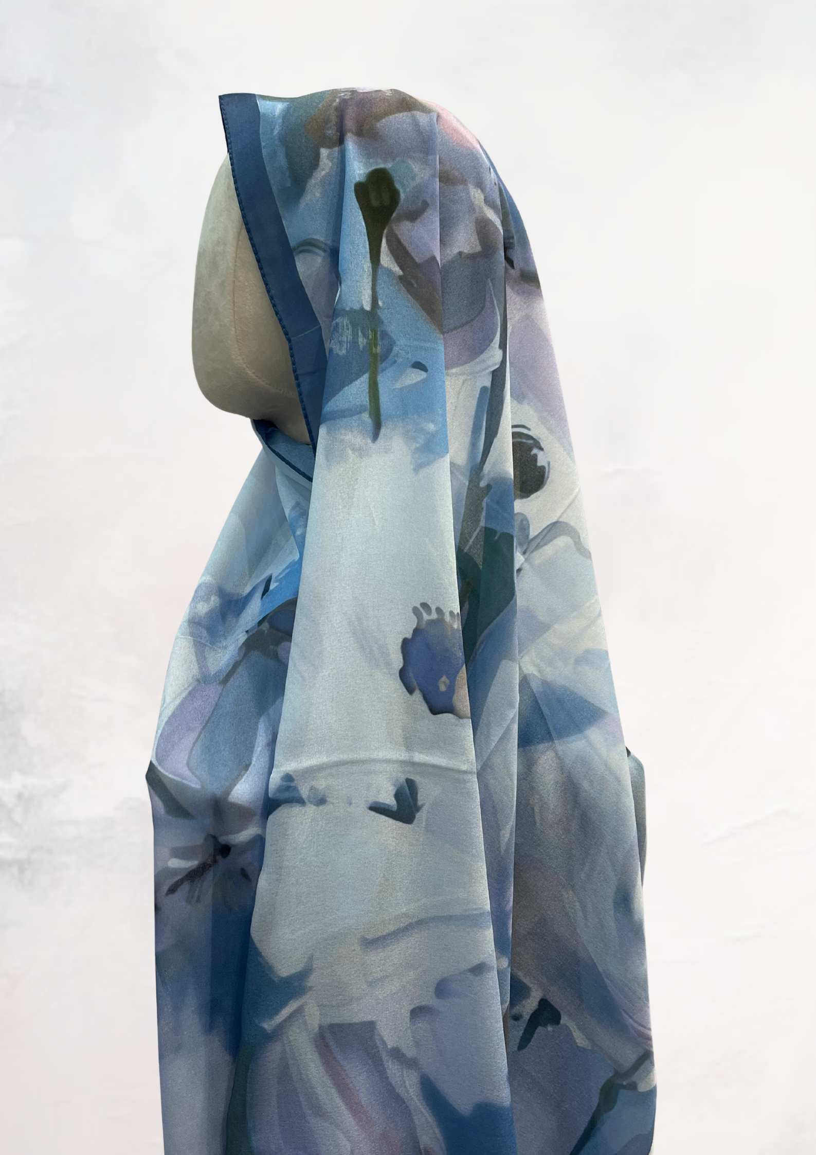 Abstract Floral Hijab