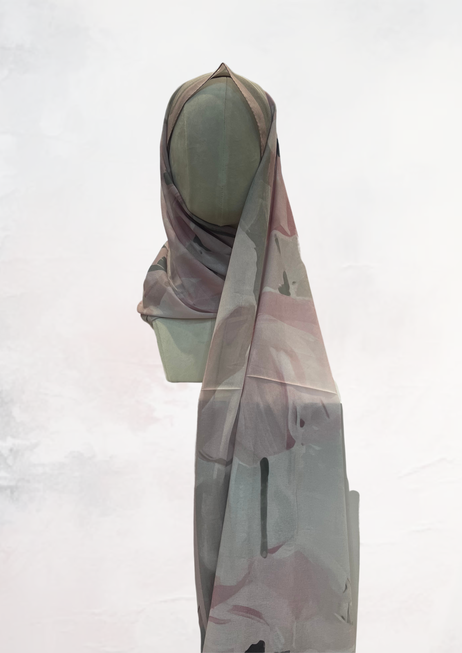 Abstract Floral Hijab