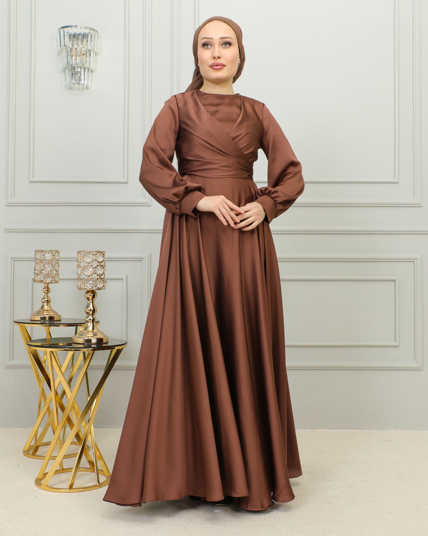 Ameera Satin Dress
