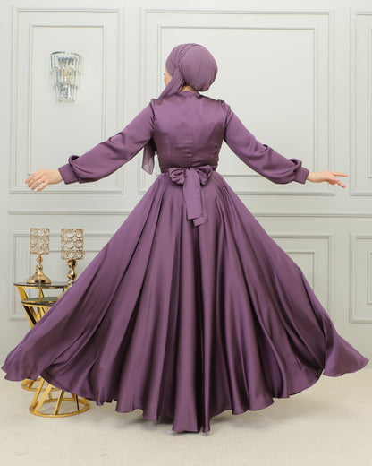 Ameera Satin Dress
