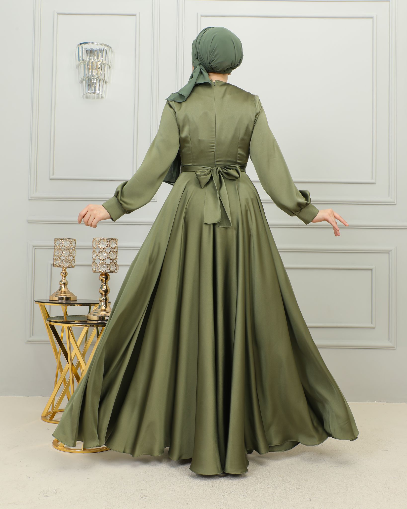 Ameera Satin Dress