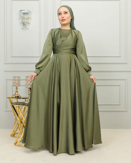 Ameera Satin Dress