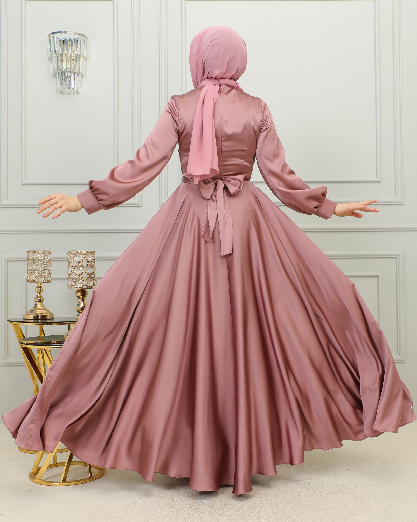Ameera Satin Dress