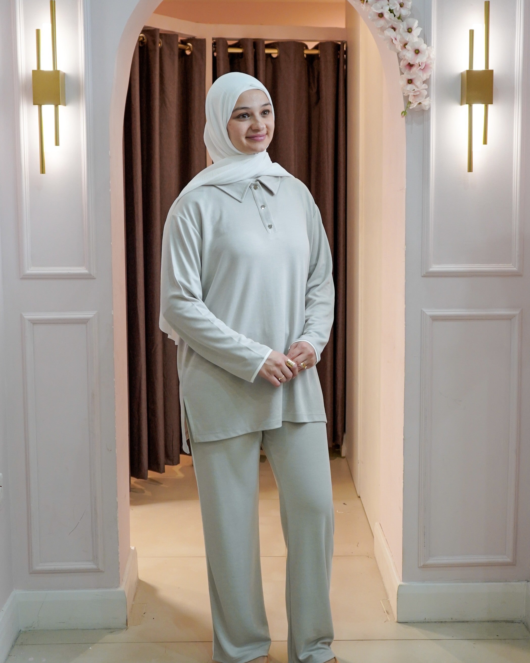 Piped Hem Set