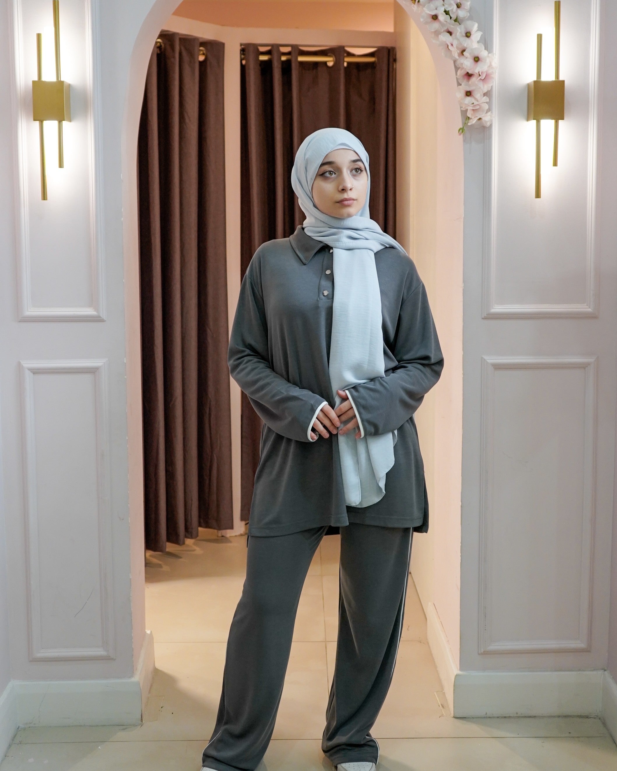 Piped Hem Set