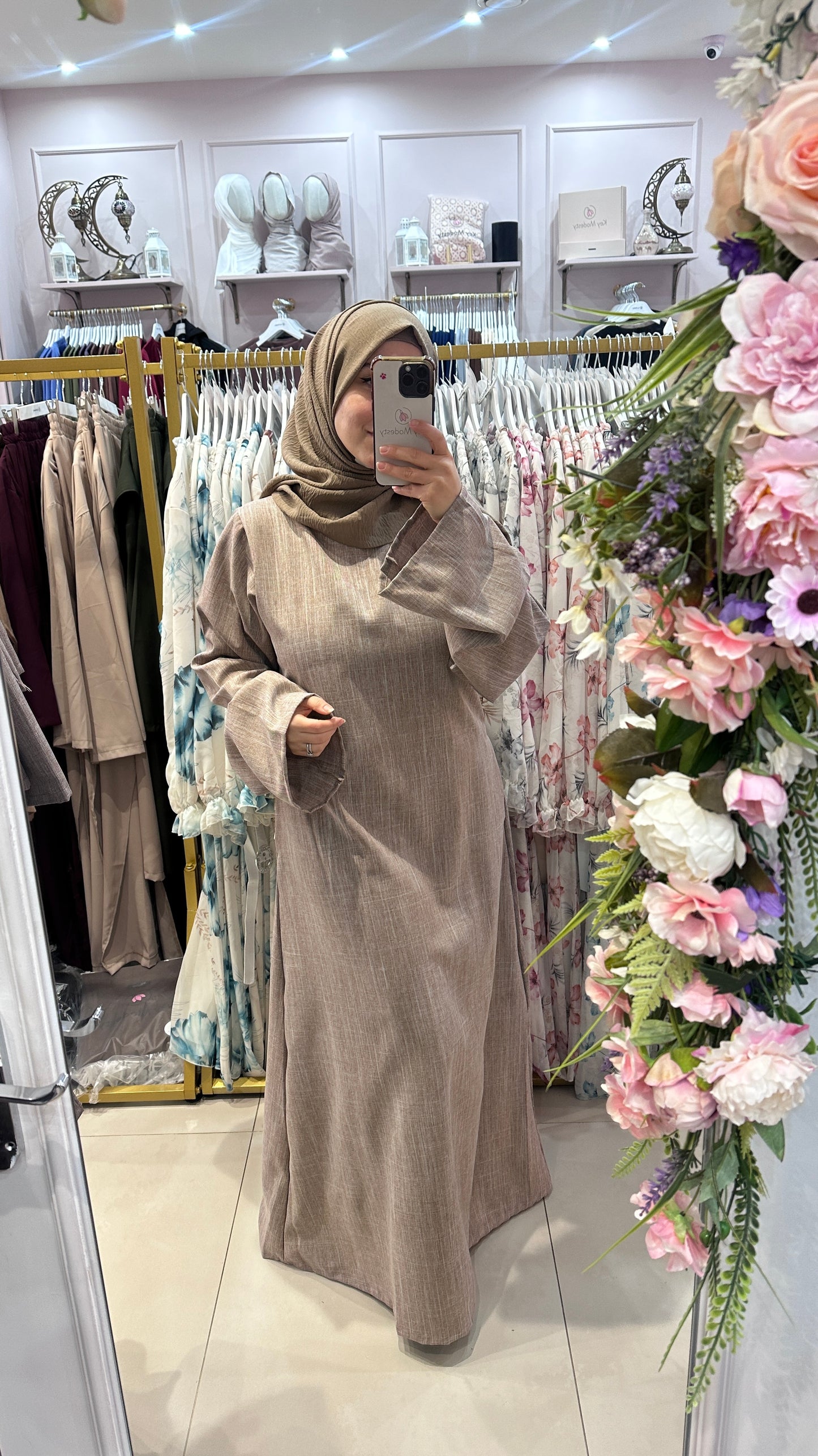 Linen Abaya