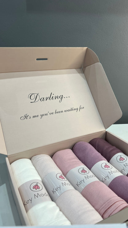 Jersey - Pink tones Hijab Box