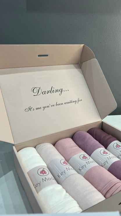 Jersey - Pink tones Hijab Box