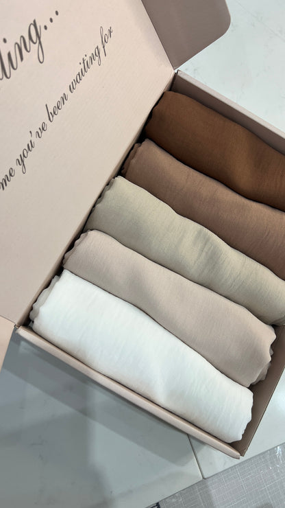 Crinkle - Autumnal Hijab Box