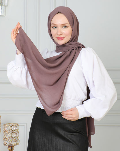 Crinkle Chiffon Hijab