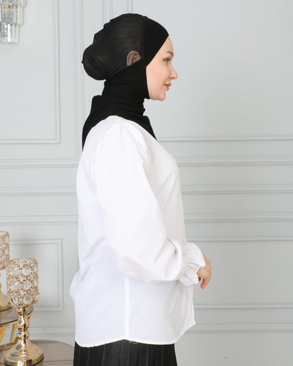 Zulaikha Under-piece (Half Cotton Half Mesh)