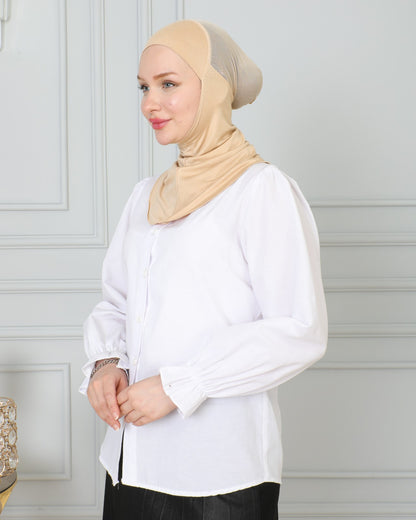 Zulaikha Under-piece (Half Cotton Half Mesh)