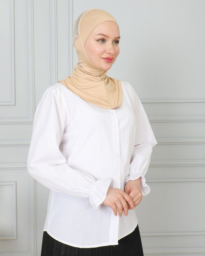 Zulaikha Under-piece (Half Cotton Half Mesh)