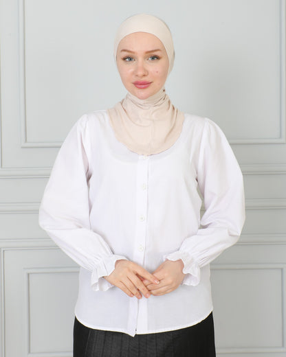 Zulaikha Under-piece (Half Cotton Half Mesh)