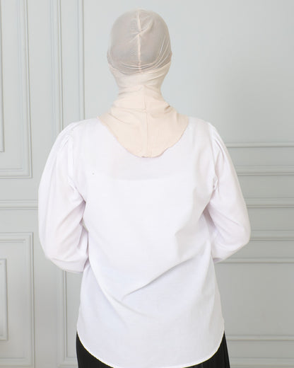 Zulaikha Under-piece (Half Cotton Half Mesh)