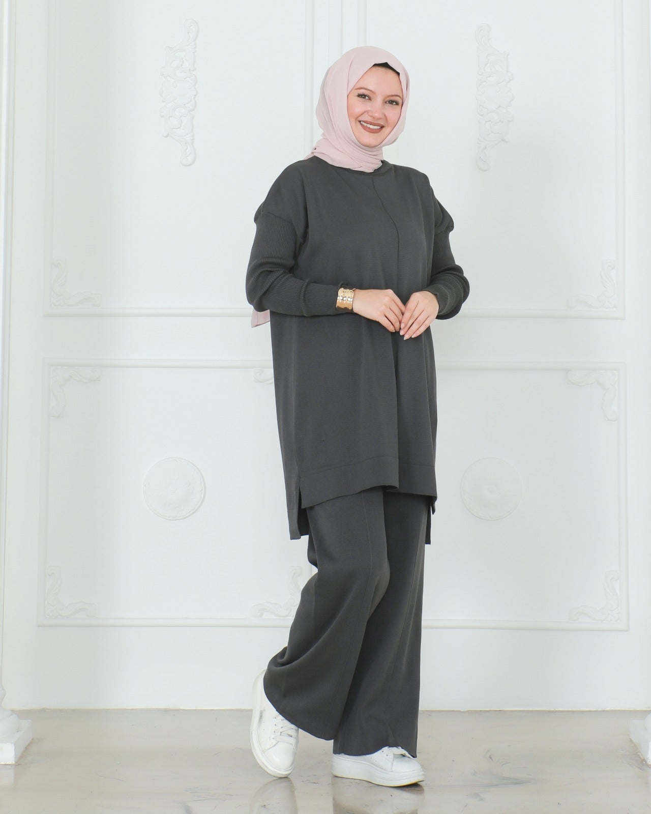 Modesty co ord (long top)