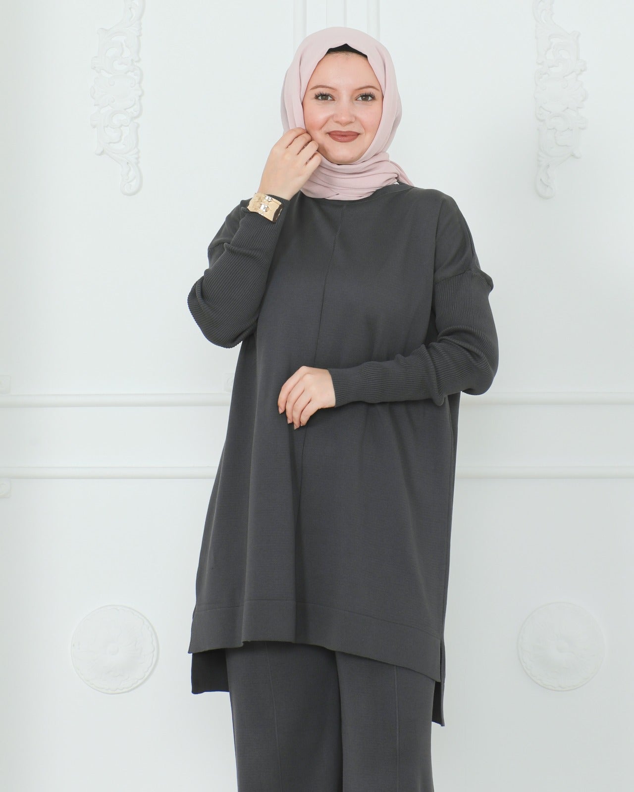 Modesty co ord (long top)