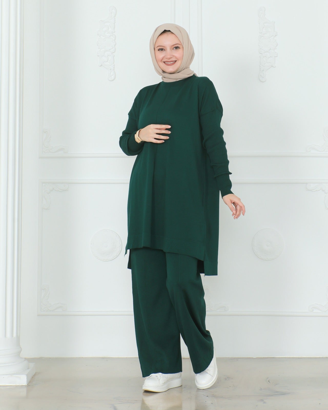 Modesty co ord (long top)