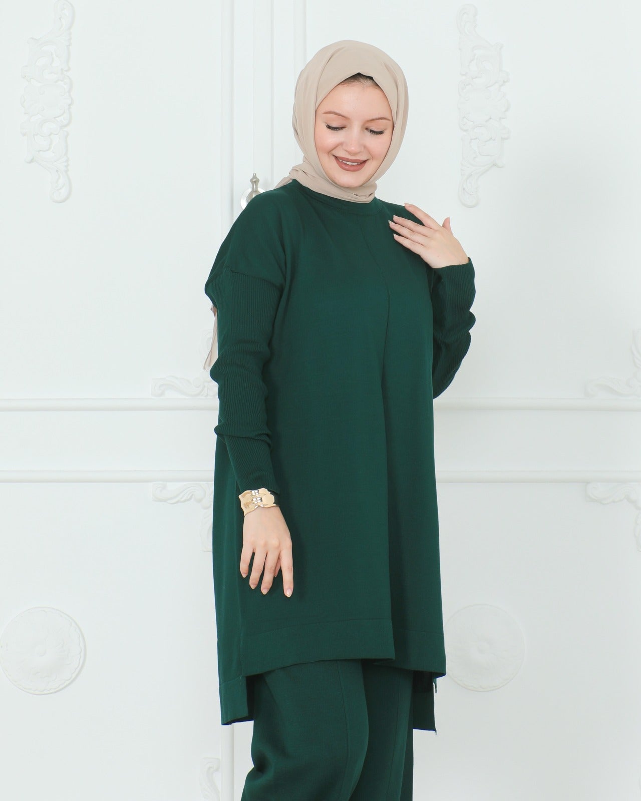 Modesty co ord (long top)