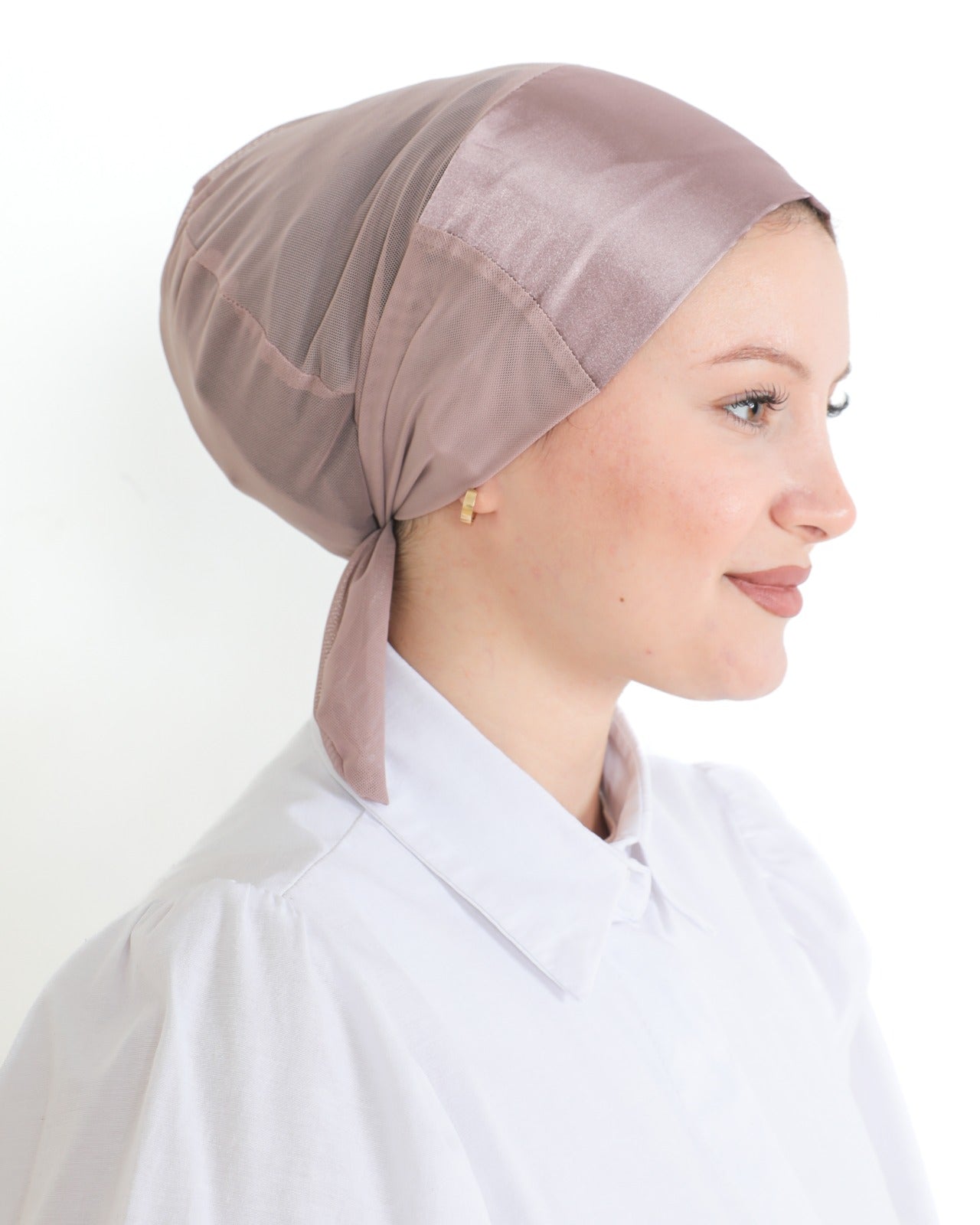 NEW - Silk Bonnet