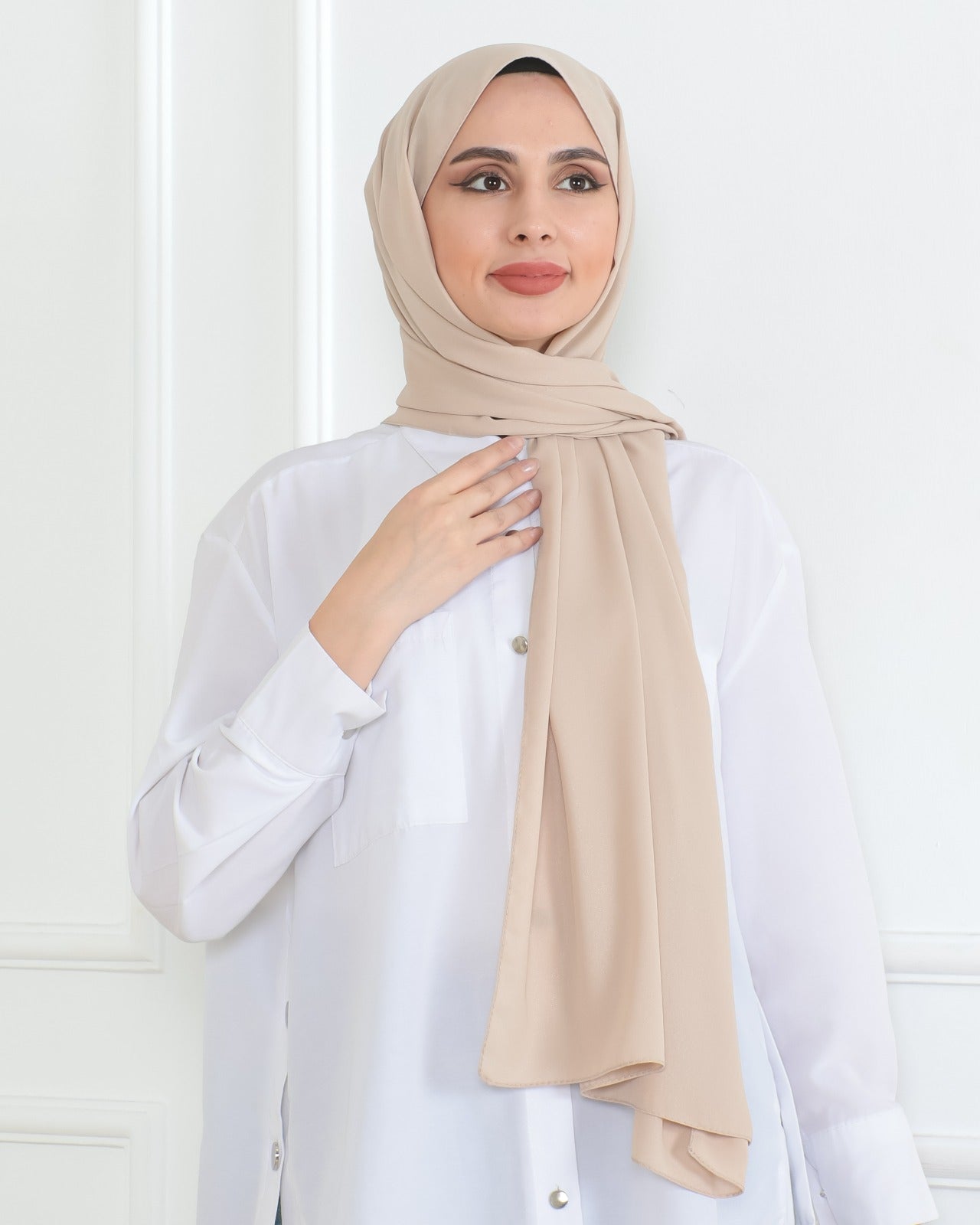 Shiny Chiffon Hijab