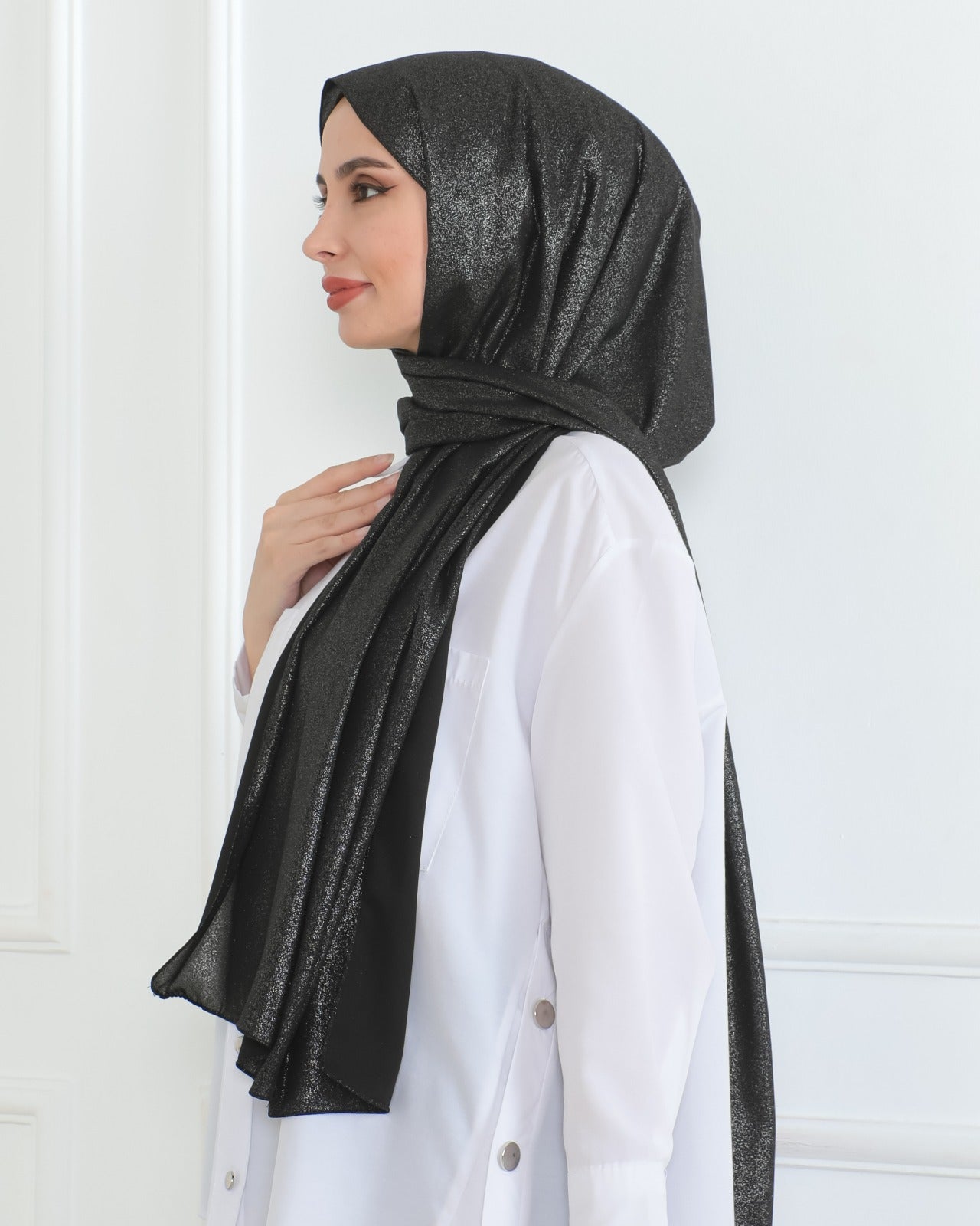 Shiny Chiffon Hijab