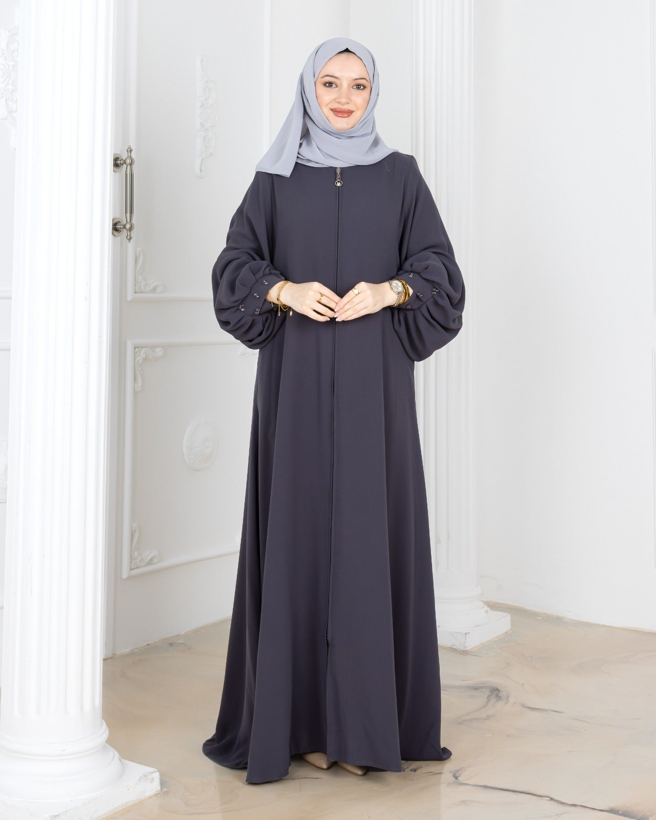 Diamond Sleeve Abaya