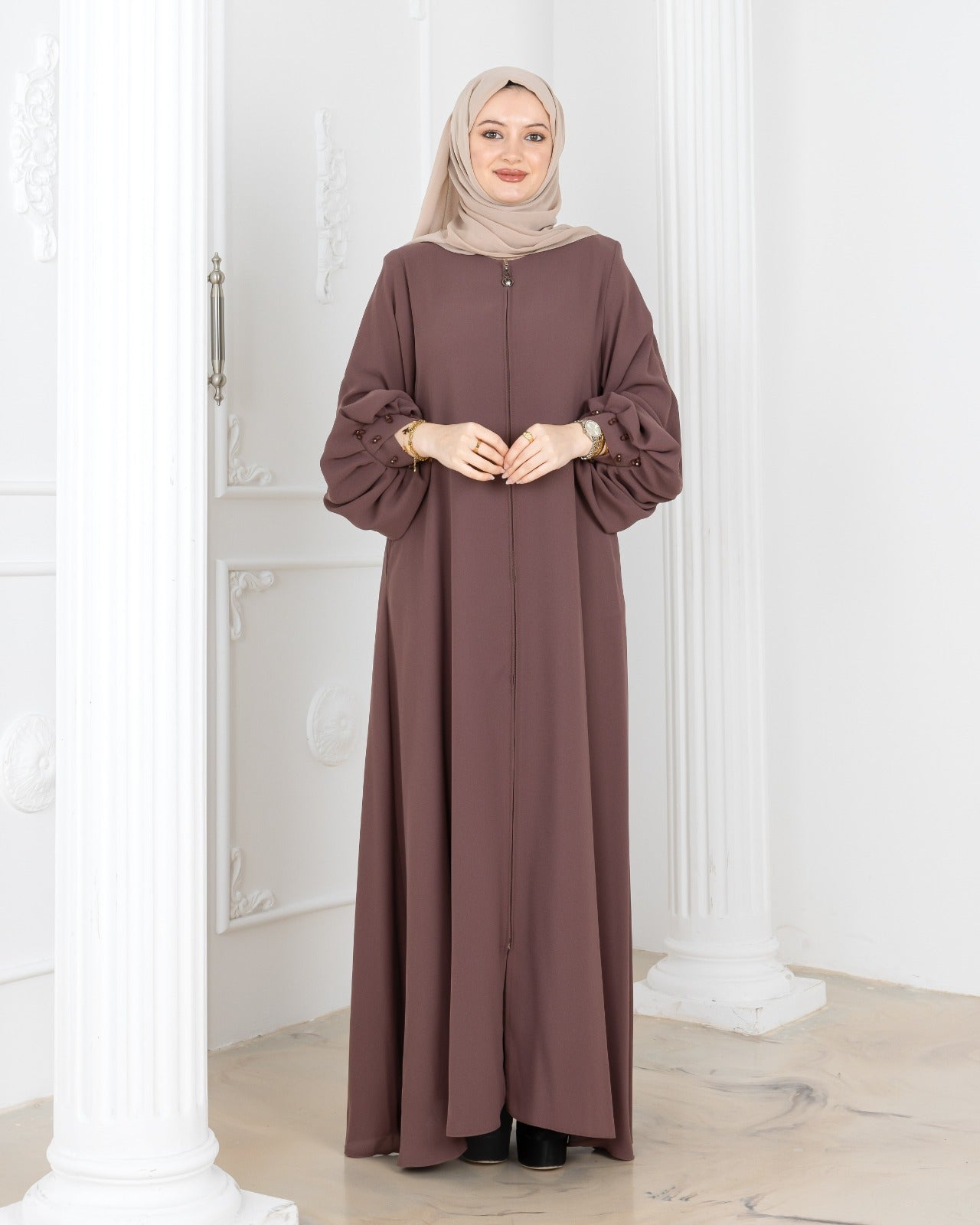 Diamond Sleeve Abaya