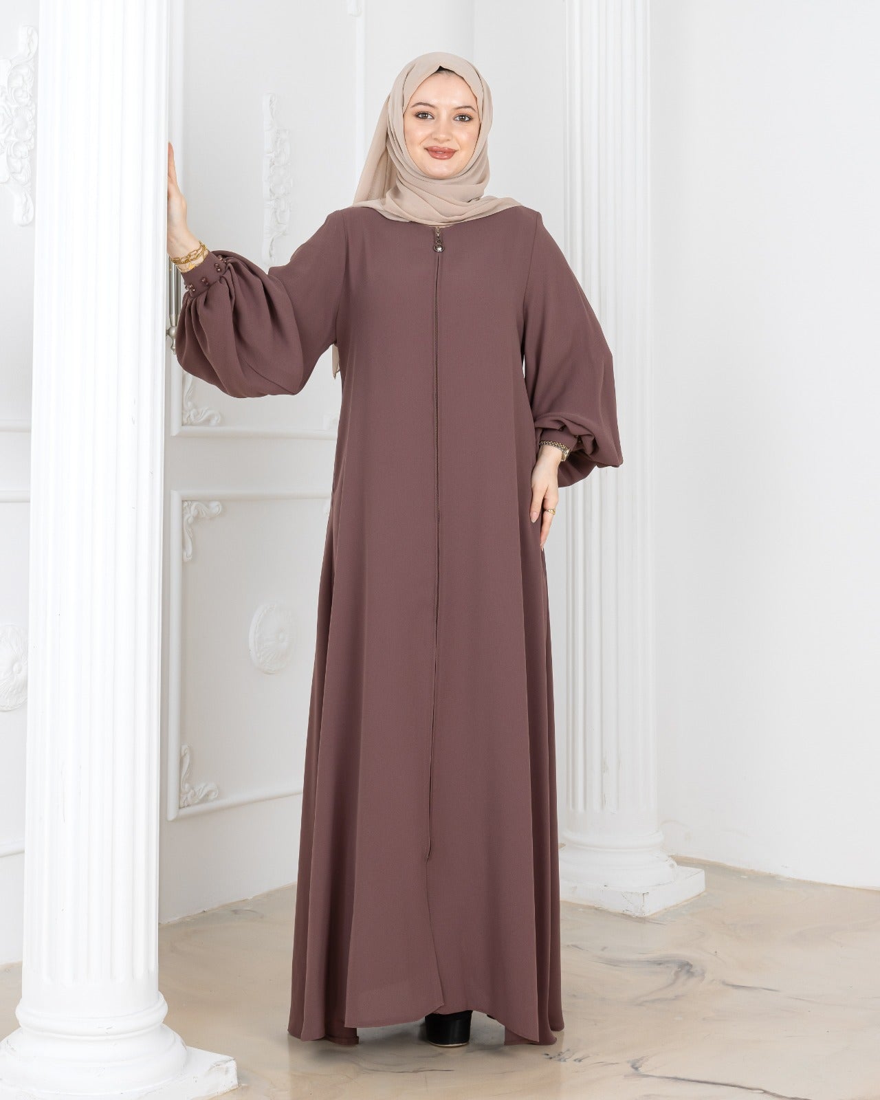 Diamond Sleeve Abaya