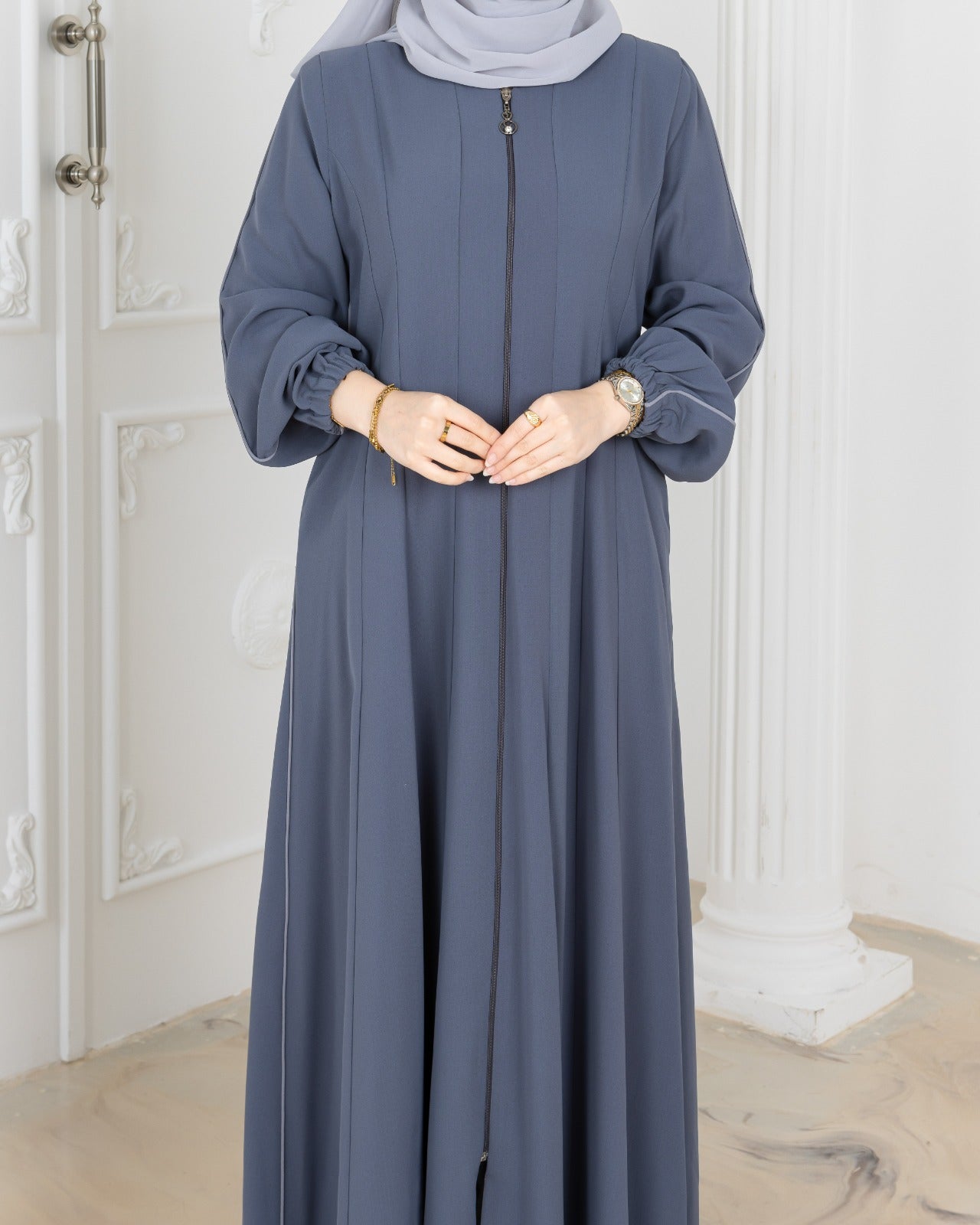 Pleated Abaya